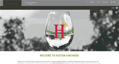 Desktop Screenshot of hustonvineyards.com